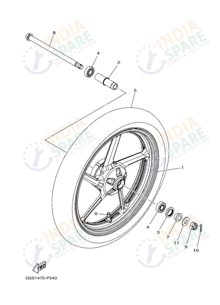 FRONT WHEEL